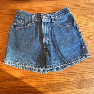 Levis Red Tab denim shorts Girls size 14 Regular